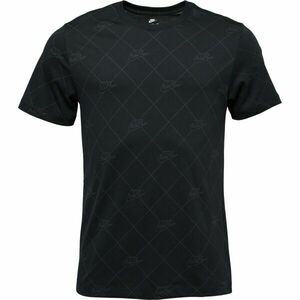 Nike M SPORTSWEAR TEE AOP SSNL CLUB Pánské triko, černá, velikost obraz