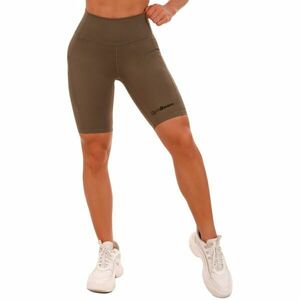 GymBeam BIKER Dámské šortky, khaki, velikost obraz