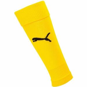 Puma TEAMGOAL 23 SLEEVE SOCK Pánské štulpny, žlutá, velikost 39-42 obraz