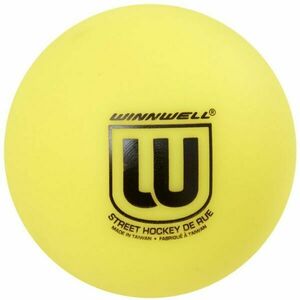 WINNWELL BALÓNEK Hokejbalový míček, žlutá, velikost obraz