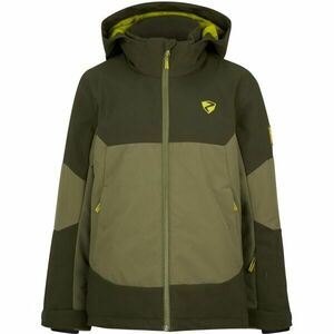 Ziener AGIMO-Z Dětská lyžařská bunda, khaki, velikost obraz