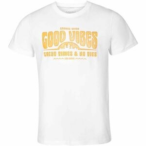 NAX OKAM Pánské bavlněné triko, bílá, velikost obraz