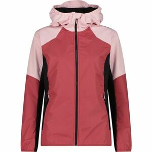 CMP WOMAN JACKET HYBRID FIX HOOD Dámská bunda, červená, velikost obraz