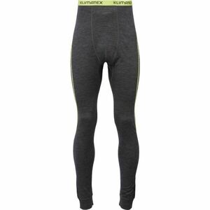 Klimatex BITRE MERINO Pánské merino spodky, tmavě šedá, velikost XXL obraz