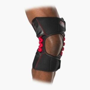 McDavid NRG KNEE OVER WRAP WITH SPRING HINGE Ortéza na koleno, černá, velikost obraz