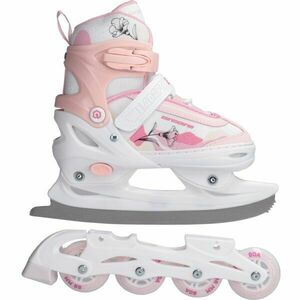 Arcore ADAPTA 2IN1 Divčí in-line a lední brusle v jednom, bílá, velikost obraz