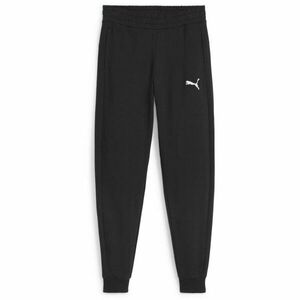 Puma TEAMGOAL CASUALS PANTS JR Chlapecké fotbalové tepláky, černá, velikost obraz