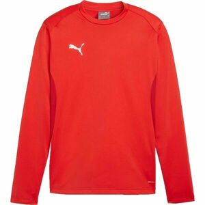 Puma TEAMGOAL TRAINING SWEAT Pánská sportovní mikina, červená, velikost obraz