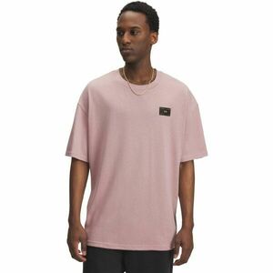 Under Armour HEAVYWEIGHT WOVEN LABEL Pánské tričko, růžová, velikost M obraz