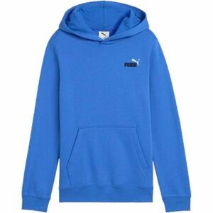 Puma ESSENTIALS 2 COL SMALL LOGO HOODIE FL B Chlapecká mikina, modrá, velikost obraz
