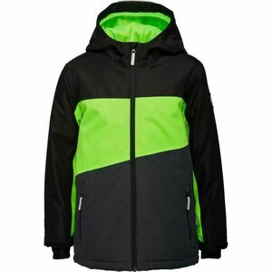 Lewro DARRYN Chlapecká lyžařská bunda, černá, velikost 116-122 obraz