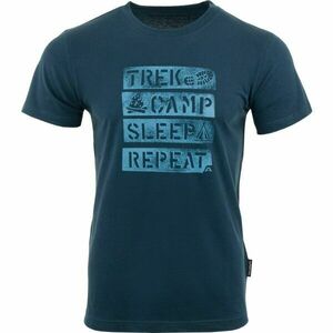 ALPINE PRO BREJ Pánské triko, modrá, velikost obraz