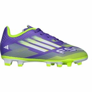 adidas F50 CLUB FG/MG J Dětské kopačky, fialová, velikost 36 obraz