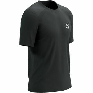 Compressport PERFORMANCE SS TSHIRT Pánské běžecké triko, černá, velikost obraz
