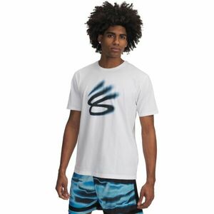 Under Armour CURRY PLAYABLE TEE Pánské triko, bílá, velikost obraz