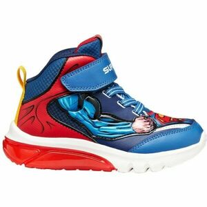 Geox J CIBERDRON Chlapecká volnočasová obuv, modrá, velikost obraz