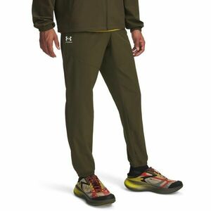Under Armour VIBE WOVEN JOGGER Pánské tepláky, khaki, velikost L obraz