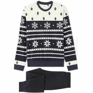 CELIO XMIPYJAK Pánské pyžamo v dárkovém balení, tmavě modrá, velikost obraz