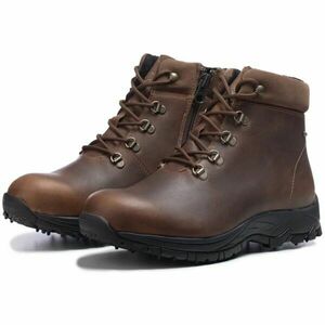 POMAR AHKIO Pánská zimní obuv, hnědá, velikost obraz