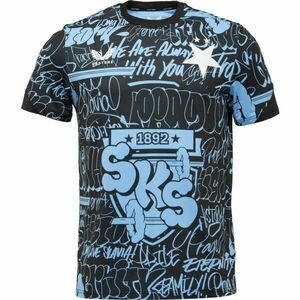 CASTORE SLAVIA PRAGUE PRE MATCH SS TEE Pánské sportovní triko, černá, velikost obraz