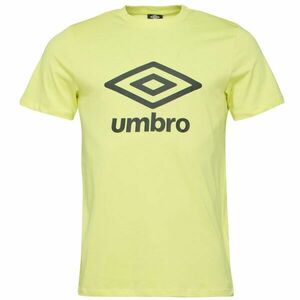 Umbro LARGE LOGO TEE ESSENTIALS Pánské triko, žlutá, velikost obraz