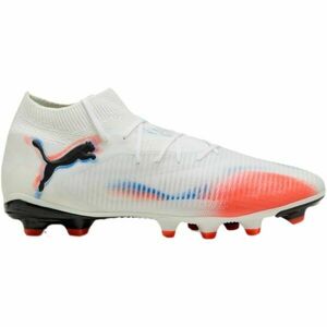 Puma FUTURE 8 PRO FG/AG Pánské kopačky, bílá, velikost 40 obraz