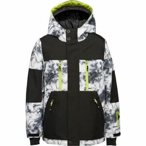 Lewro BENINO Chlapecká snowboardová zimní bunda, černá, velikost 128-134 obraz