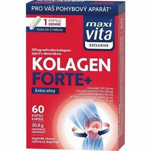 VITAR MAXI VITA EXCLUSIVE KOLAGEN FORTE+ 60 CAPS Doplněk stravy, , velikost obraz