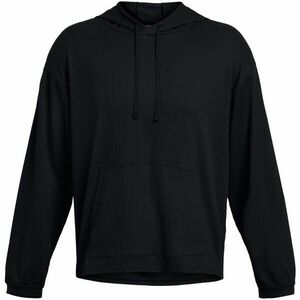 Under Armour RIVAL WAFFLE Pánská mikina, černá, velikost L obraz