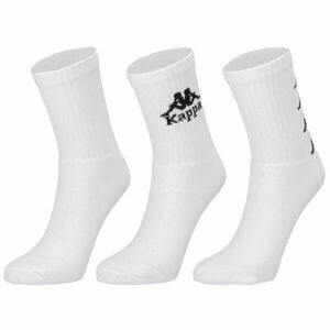 Kappa AUTHENTIC ORNEL KIDS 3P Dětské ponožky, bílá, velikost obraz