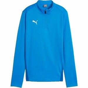 Puma TEAMGOAL TRAINING 1/4 ZIP TOP W Dámské sportovní triko, modrá, velikost obraz