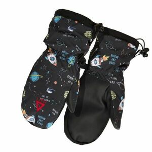 Matt MITTEN Dětské lyžařské rukavice, černá, velikost 5Y obraz