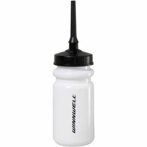 WINNWELL HOCKEY BOTTLE 500ML WITH LONG SPOUT WITH LOGO Sportovní láhev, bílá, velikost obraz