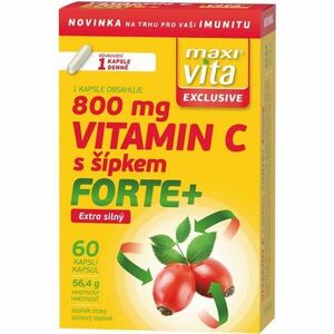VITAR MAXI VITA EXCLUSIVE VITAMIN C 800MG 60CPS. BLISTR Doplněk stravy, , velikost obraz