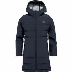 LOAP LODIN Dětský softshellový kabát, tmavě modrá, velikost 122-128 obraz