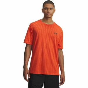 Under Armour TECH VENT JACQUARD Pánské triko, oranžová, velikost M obraz