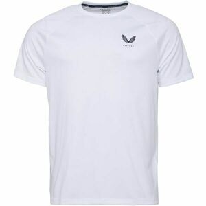 CASTORE SS T-SHIRT Sportovní pánské triko, bílá, velikost obraz
