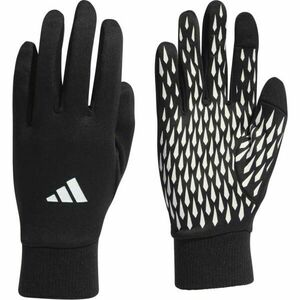 adidas TIRO C GLOVES Fotbalové rukavice, černá, velikost obraz