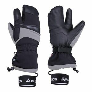 FLLÖS FIBRA Lyžařské unisex rukavice, černá, velikost obraz