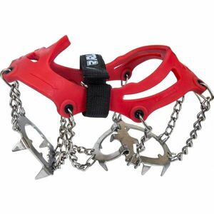 Runto NESMEK Protiskluzové návleky na boty s ocelovými hroty a stahováním na suchý zip, červená, velikost obraz