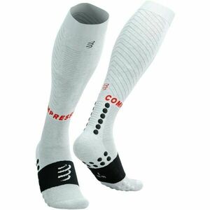 Compressport FULL SOCKS RECOVERY 2.0 Kompresní podkolenky, bílá, velikost obraz
