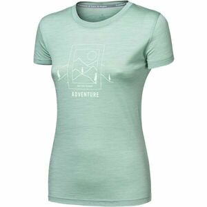 Sensor MERINO AIR SAY YES W Dámské funkční triko, světle zelená, velikost obraz