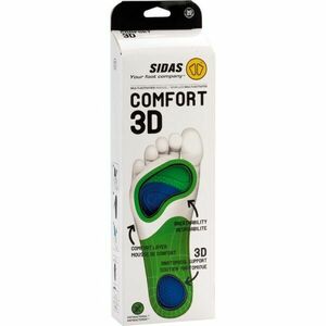 Sidas COMFORT 3D Vložky do bot, modrá, velikost obraz