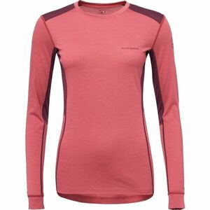Klimatex VEIFA MERINO Dámské merino blend triko, růžová, velikost obraz