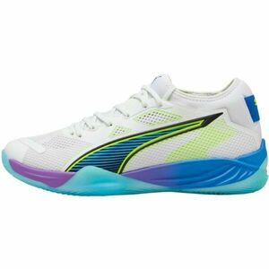 Puma ELIMINATE NITRO SQD 4 GAME ON Unisex obuv na házenou, bílá, velikost 42 obraz