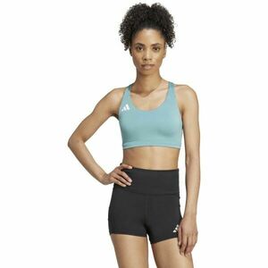 adidas ADIZERO ESSENTIALS RUN MEDIUM-SUPPORT BRA Dámská sportovní podprsenka, tyrkysová, velikost M A-B obraz