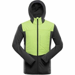 ALPINE PRO ZOLL Pánská sportovní mikina, černá, velikost obraz