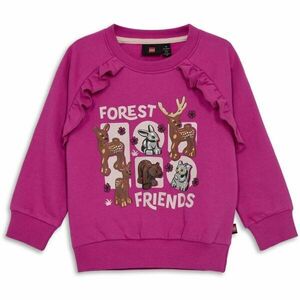 LEGO® kidswear LWSANYU 701 Dívčí mikina, růžová, velikost obraz