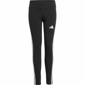 adidas ESSENTIALS AEROREADY 3-STRIPES HIGH-WAISTED Dívčí legíny, černá, velikost obraz