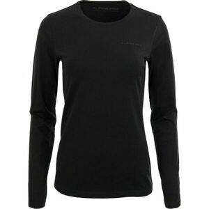 ALPINE PRO MEREA Dámské triko s dlouhými rukávy, černá, velikost obraz